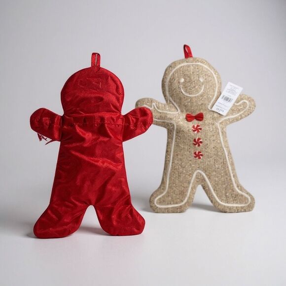 Snowman and Gingerbread Stockings - Picture 2 of 8